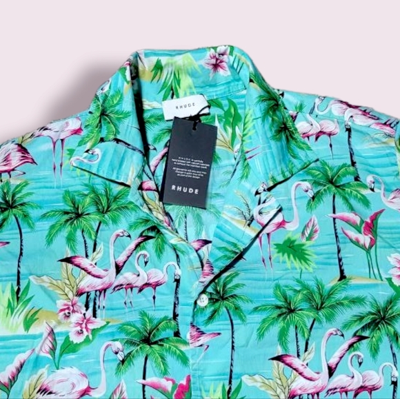 RhudeRhude Flamingo shirt - Picture 7 of 7
